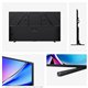 TV Hisense 85" E7Q QLED 4K WiFi Smart TV Negro (85E7Q)