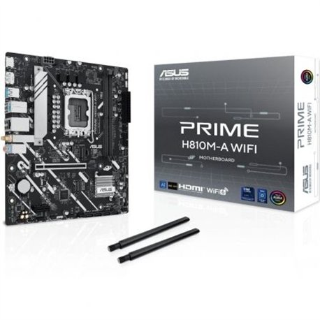 ASUS PRIME H810M-A WIFI: (1851) 2DDR5 HDMI RJ45 mATX