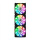Ventilador NOX ARGB 3x120mm Negro (NXHUMMEREASYLINKBK)