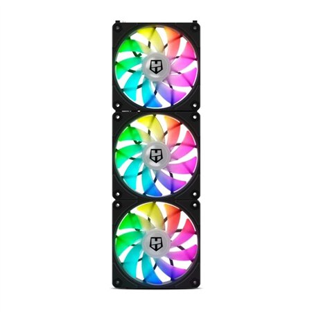 Ventilador NOX ARGB 3x120mm Negro (NXHUMMEREASYLINKBK)
