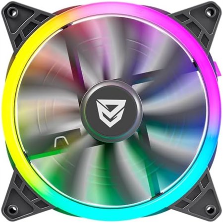 Ventilador Nfortec Draco ARGB Negro (NF-SFAN-DRACO14B)