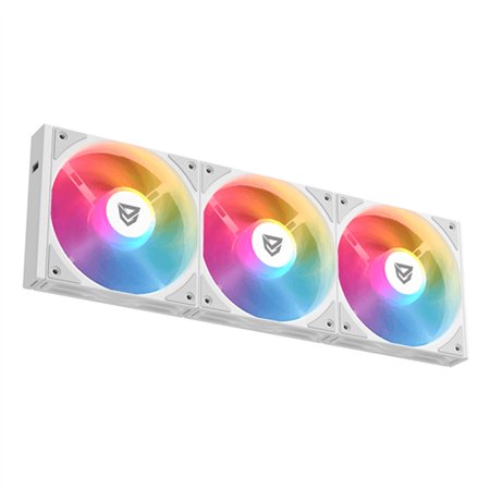 Ventilador Nfortec ARGB Kit 3 Blanco (NF-FAN-STELLAR-W)