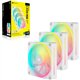 Ventilador Corsair LX120 RGB 3x120mm (CO-9051030-WW)