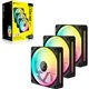 Ventilador Corsair LX120 RGB 3x120mm (CO-9051026-WW)