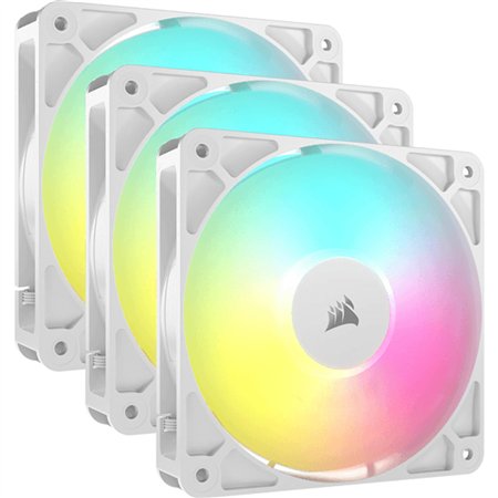 Ventilador Corsair RS120 Pack 3 Blanco (CO-9050185-WW)