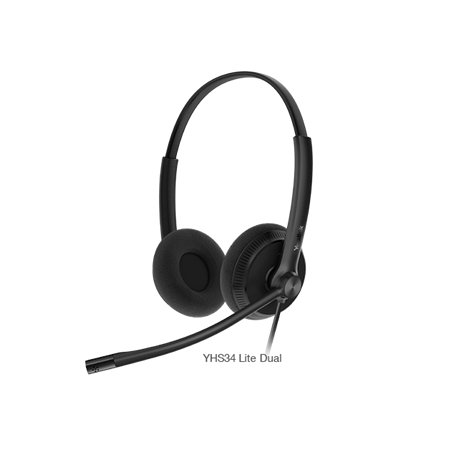 Auric+Micro Yealink Monoaural Negro (YHS34 Lite Mono)