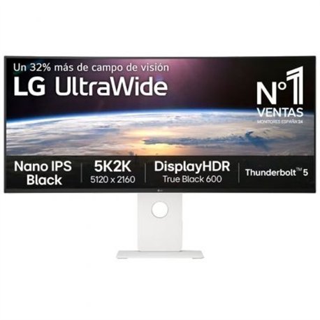 Monitor LG 40" Ultrawide 5K2K Nano IPS Curvo(40U990A-W)