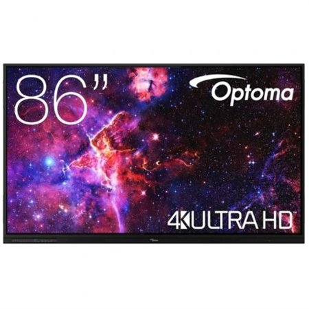 Pantalla Optoma Interactiva 86" UHD 3863RK H1F0H08BW101