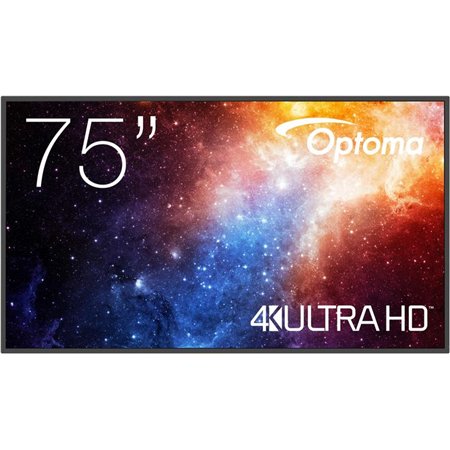Monitor Optoma 75" UHD 500cd 24/7 (H1F2C0GBW101)