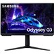 MONITOR SAMSUNG ODYSSEY G3 24 FHD 180HZ ERGONOMICO VGA HDMI BLACK