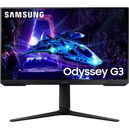 MONITOR SAMSUNG ODYSSEY G3 24 FHD 180HZ ERGONOMICO VGA HDMI BLACK