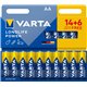 Pila Varta Longlife Power AA 14+6 Unid (04906121792)