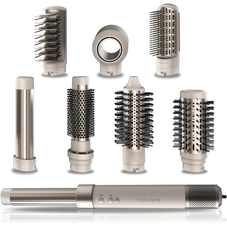 Cepillo de Aire CECOTEC AirGlam Champagne 8en1 (03465)