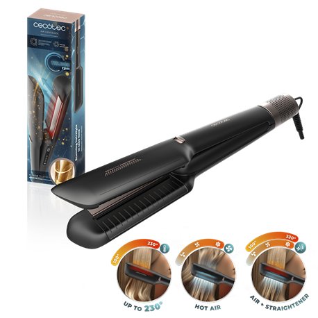 Plancha Pelo CECOTEC Air Lisse Black (A01_EU01_100988)