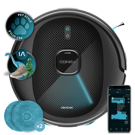 Robot Aspirador CECOTEC Conga 9990 AI (A01_EU01_100147)
