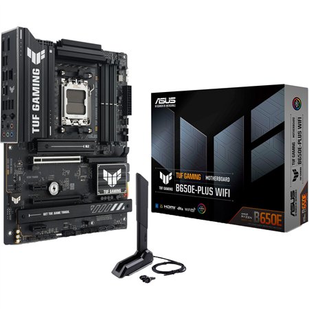 ASUS TUF GAMING B650E-PLUS WIFI: (AM5) 4DDR5 HDMI ATX