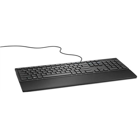 Teclado Dell KB-216 QWERTY USB Negro (580-ADGS)