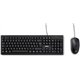 Teclado + Ratón Nilox Italiano USB Negro (NXKMIT0011)