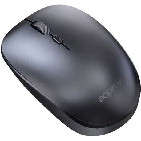 Ratón Approx Óptico Wireless 1600dpi Negro (APPXM210)