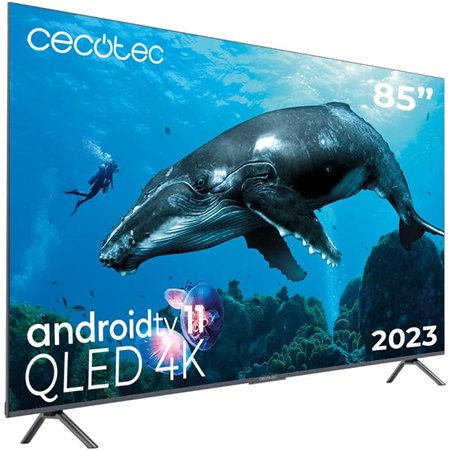 TV CECOTEC VQU30085+ 85" QLED 4K UHD Android TV (03621)