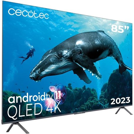 TV CECOTEC VQU30085+ 85" QLED 4K UHD Android TV (03621)
