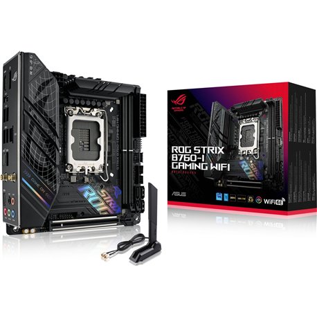 ASUS ROG STRIX B760-I GAMING WIFI:(1700) 2DDR4 mini ITX