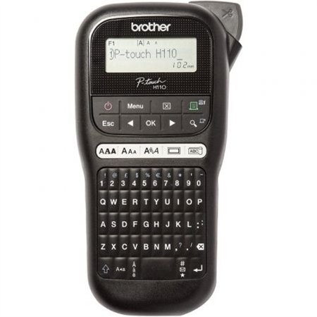 Rotuladora Térmica BROTHER LCD Negra (PT-H110)