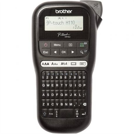 Rotuladora Térmica BROTHER LCD Negra (PT-H110)