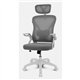 Silla Drift Ergonómica Blanca/Gris (DRAIR35WG)