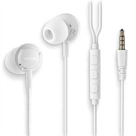 Auriculares NGS Intraural 3.5mm Blanco(CROSSDRIFTWHITE)