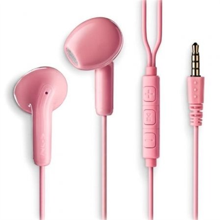 Auriculares NGS Intraurales 3.5mm Rosa (CROSSFLIPPINK)