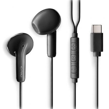 Auriculares NGS Intraurales USB-C (CROSSGLIDEBLACK)