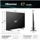 TELEVISOR HISENSE 55 QLED UHD 4K USB SMART TV ANDROID WIFI VIDAA BLUETOOTH