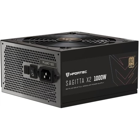 Fuente Nfortec Sagitta X2 ATX 1000W 80+ Gold Negra