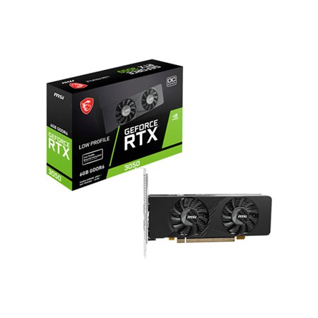 MSI RTX 3050 LP E 6G OC, DDR6 6Gb 2HDMI  (912-V812-213)