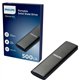 SSD Philips Slim 500Gb SATA USB-C 3.0 Gris (FM50SS031P)