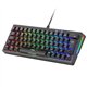 Teclado Mars Gaming RGB USB-C Negro (MKMINIPROYES)