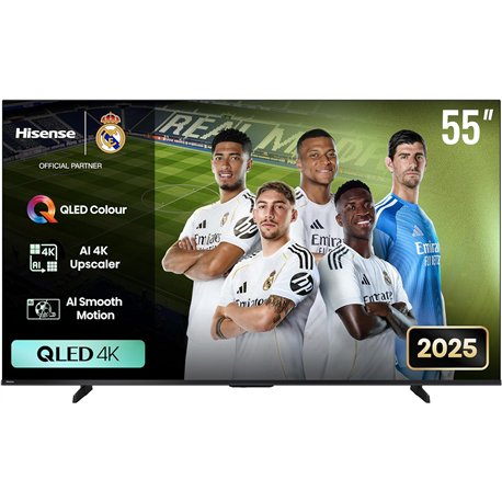 TV Hisense Serie A6Q 55" 4K UHD Smart TV Negro (55A6Q)