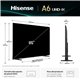 TV Hisense Serie A6Q 85" 4K UHD Smart TV Negro (85A6Q)