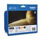 Tinta BROTHER Pack Negro/Tricolor (LC1100VALBP)