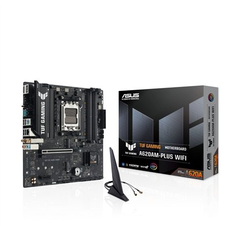 ASUS TUF GAMING A620AM-PLUS WIFI: (AM5) 4DDR5 4SATA ATX