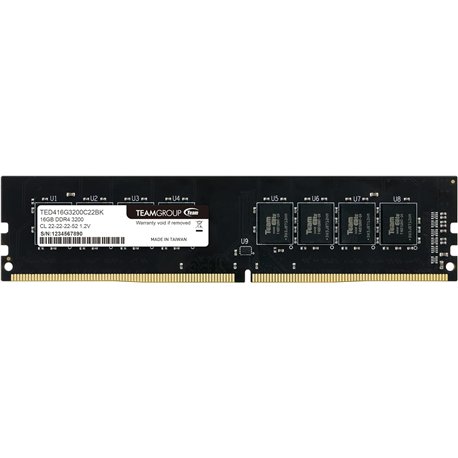 Módulo Team Group DDR4 16Gb 3200MHz (TED416G3200C2201)