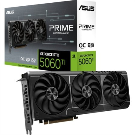 TARJETA DE VIDEO ASUS PRIME NVIDIA RTX5060 TI 8GB OC EDITION GDRR7 PCIE 5.0