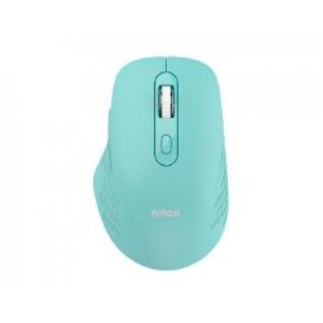 Ratón NILOX RF Wireless/BT 1600dpi Azul (NXMODWI04)