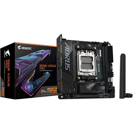 GIGABYTE B850I AORUS PRO 1.0: (AM5) 2DDR5 HDMI MiniITX
