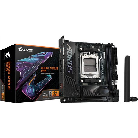 GIGABYTE B850I AORUS PRO 1.0: (AM5) 2DDR5 HDMI MiniITX