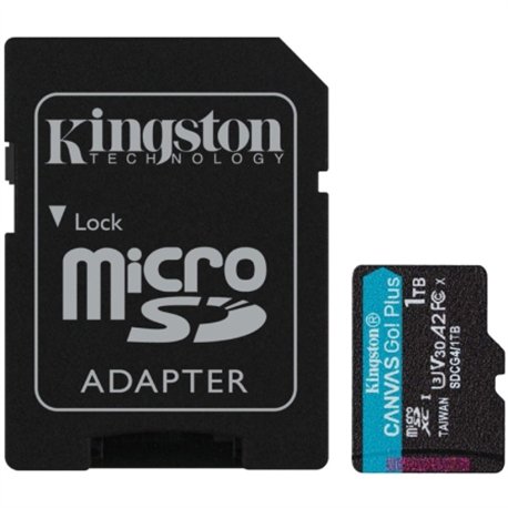 Kingston 200R Micro SDXC 1Tb + Adaptador SD (SDCG4/1TB)
