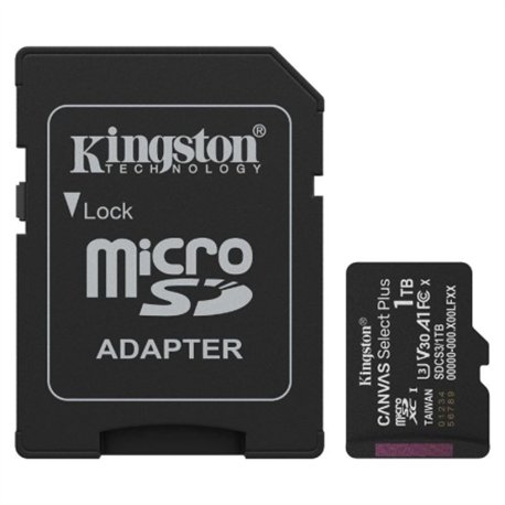 Kingston Micro SDXC 1Tb + Adaptador SD (SDCS3/1TB)