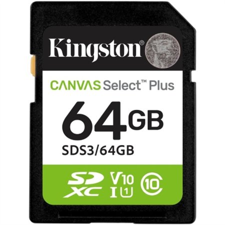 Kingston SDXC Canvas Selec Plus 64Gb (SDS3/64GB)