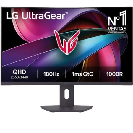 Monitor LG 32" UltraGear QHD 180Hz Curvo (32G600A-B)